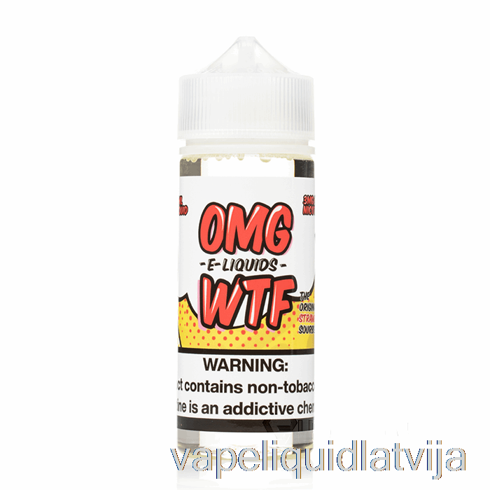 Wtf - Omg E-liquid - 120ml 6mg Vape šķidrums